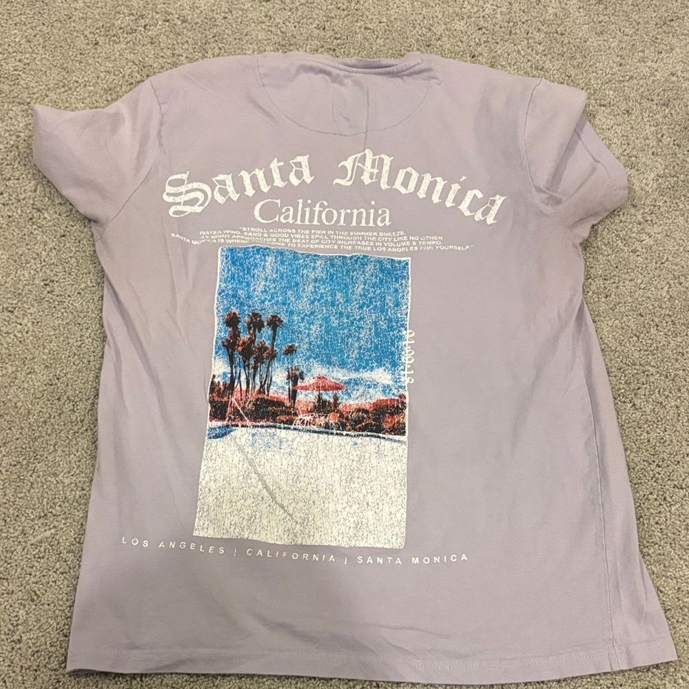 Lavender Graphic T-Shirt
